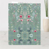 Du machst die lebensblütige Grußkarte Karte (Rückseite)