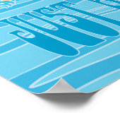 Du machst diese Welt zu einem helleren Ort Boho Po Poster (Ecke)