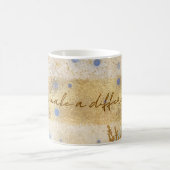 Du machst einen Unterschied Kaffeetasse (Mittel)