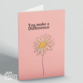 Du machst einen Unterschied Karte