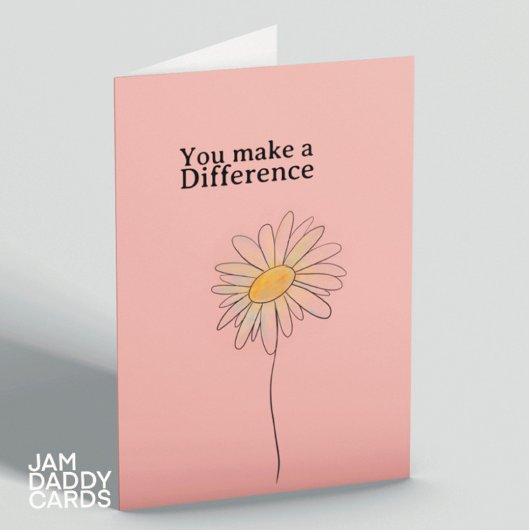 Du machst einen Unterschied Karte