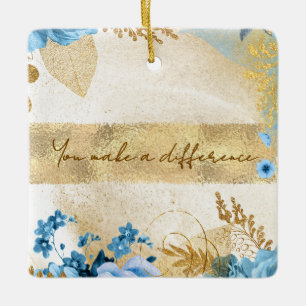 Du machst einen Unterschied Keramikornament