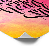 Du machst mein Herz Lächeln Poster (Ecke)