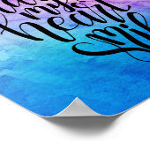 Du machst mein Herz Lächeln Poster (Ecke)