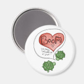 Du machst mein Herz Magnet (Vorderseite/Rückseite)