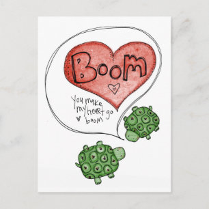 Du machst mein Herz Postkarte