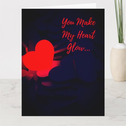 DU MACHST MEIN HERZLICHT KARTE (Vorderseite)