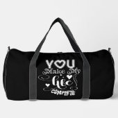 Du machst mein Leben vollständig Duffle Bag (Vorderseite)