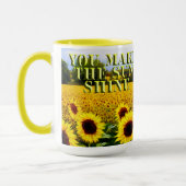 Du machst meine Sonne schwach, Tasse des Kaffees (Links)