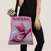 Du machst meinen Hecht rosa Tüte Tasche (Von Nahem)
