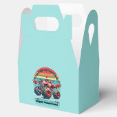 Du machst meinen Herz-Rennen Red Monster Truck Geschenkschachtel (Geöffnet)