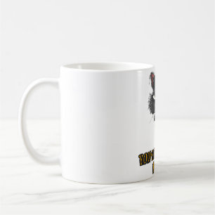 Du machst Meowt Black Cat Halloween Thema Kaffeetasse