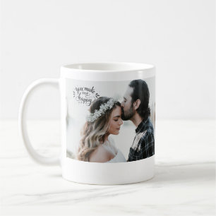 Du machst mich glücklich   kaffeetasse
