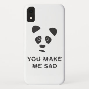 Du machst mich traurig. Trauriger Panda. Case-Mate iPhone Hülle