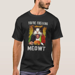 Du machst mich völlig verrückt Katze Vintage gruse T-Shirt