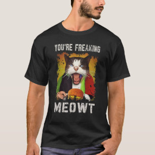 Du machst mich völlig verrückt Katze Vintage T-Shirt