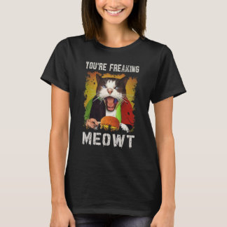 Du machst mich völlig verrückt Katze Vintage T-Shirt