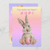 Du machst mir ein Herz-HOP! Bunnies und Chicks (Vorne/Hinten)