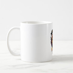 Du machst mir Halloween Angst Schwarze Katze Vollm Kaffeetasse