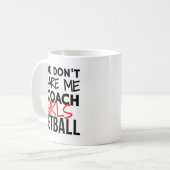 Du machst mir keine Angst, dass ich Mädchen im Net Kaffeetasse (Vorderseite Links)