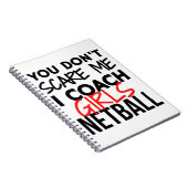 Du machst mir keine Angst, dass ich Mädchen im Net Notizblock (Rechte Seite)