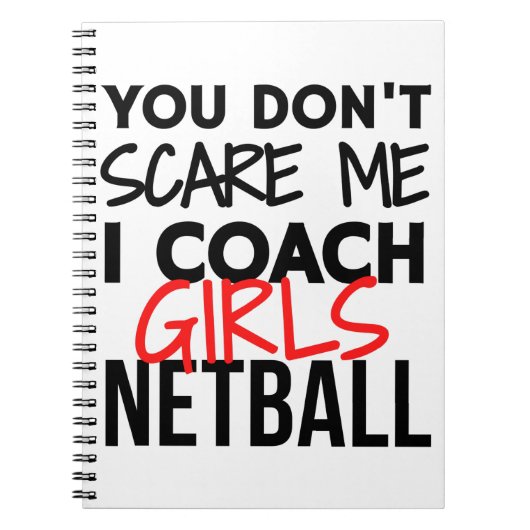 Du machst mir keine Angst, dass ich Mädchen im Net Notizblock (Vorderseite)