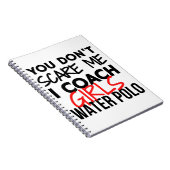 Du machst mir keine Angst, dass ich Mädchen Wasser Notizblock (Rechte Seite)