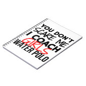 Du machst mir keine Angst, dass ich Mädchen Wasser Notizblock (Linke Seite)