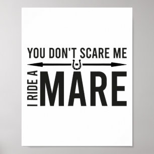 Du machst mir nichts aus, dass ich eine Mare-Funny Poster