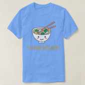 Du machst Miso glücklichen japanischen Valentinsta T-Shirt (Design vorne)