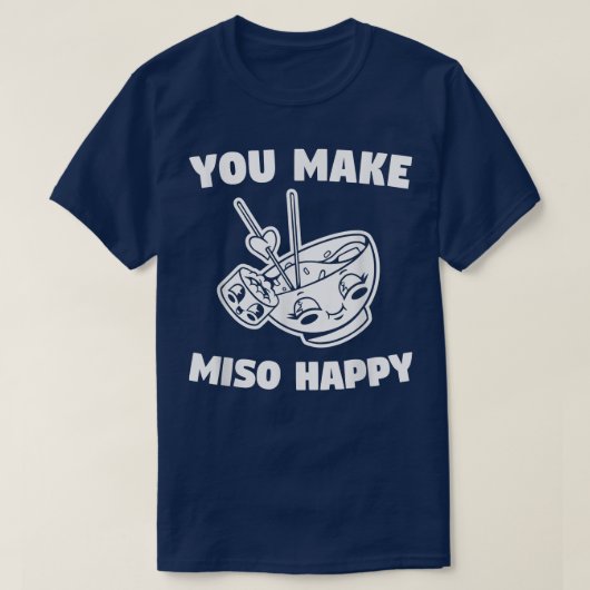 Du machst Miso Happy Wedding Vorschlag Brid T-Shirt (Design vorne)