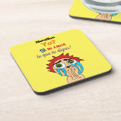 Du Mandilon? Getränkeuntersetzer (Linke Seite)