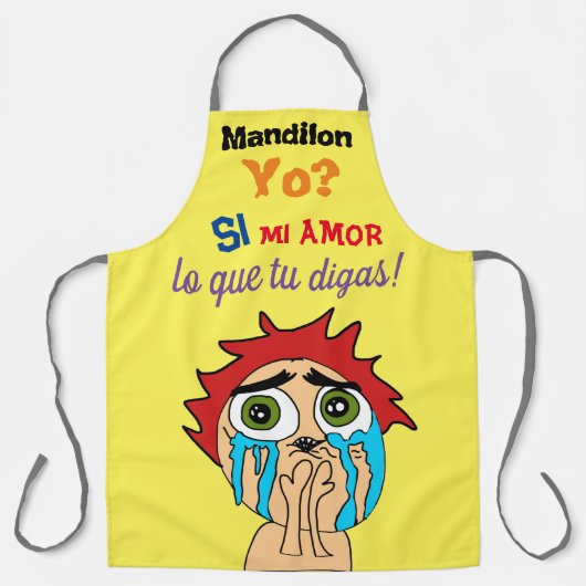 Du Mandilon? Schürze (Vorderseite)