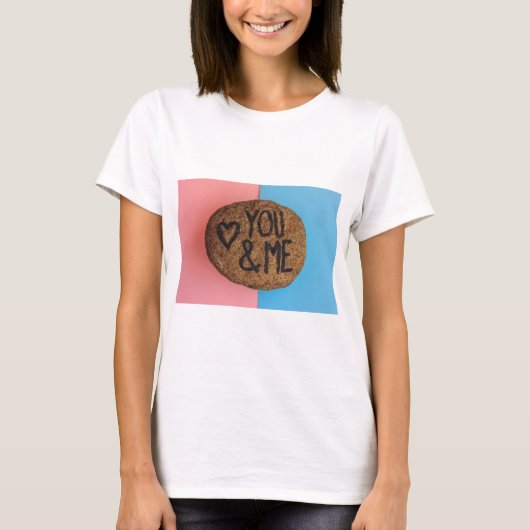 DU&ME T - Shirt der Frauen (Vorderseite)