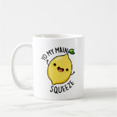 Du mein Haupt Squeeze Funny Lemon Pub Kaffeetasse (Links)