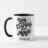 Du meine Schlinge bist magischer Individuelle Name Tasse (Links)