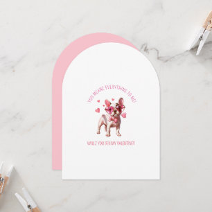 Du meinst alles zu mir, sei mein Valentine Einladung