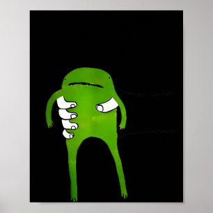 Du musst den Frosch akzeptieren Lustige Memes Poster