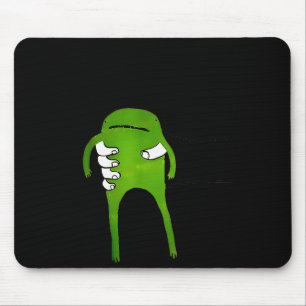 Du musst den Frosch akzeptieren Lustiger Meme  Mousepad