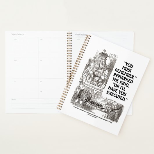 Du musst dich daran erinnern, oder ich lasse dich  planer (Anzeige)