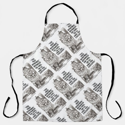 Du musst dich daran erinnern, oder ich lasse dich  schürze (Vorderseite)