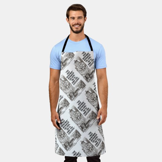 Du musst dich daran erinnern, oder ich lasse dich schürze (Getragen)