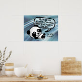 Du musst hart für Erfolg arbeiten Poster (Küche)