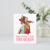 DU MUSST MICH OBEY SEIN, WEIL ICH DIE KINDER BIN POSTKARTE (Stehend Vorderseite)