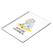 Du musst mir einen lustigen Ziegenpun geben Notizblock (Linke Seite)