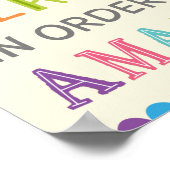 Du musst nicht perfekt sein, um Phantastisch Poste Poster (Ecke)