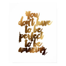 "Du musst nicht perfekt sein, um Phantastisch zu s