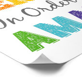 Du musst nicht perfekt sein, um Phantastisch zu se Poster (Ecke)