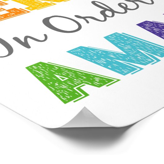 Du musst nicht perfekt sein, um Phantastisch zu se Poster (Ecke)