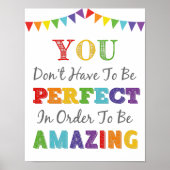 Du musst nicht perfekt sein, um Phantastisch zu se Poster (Vorne)